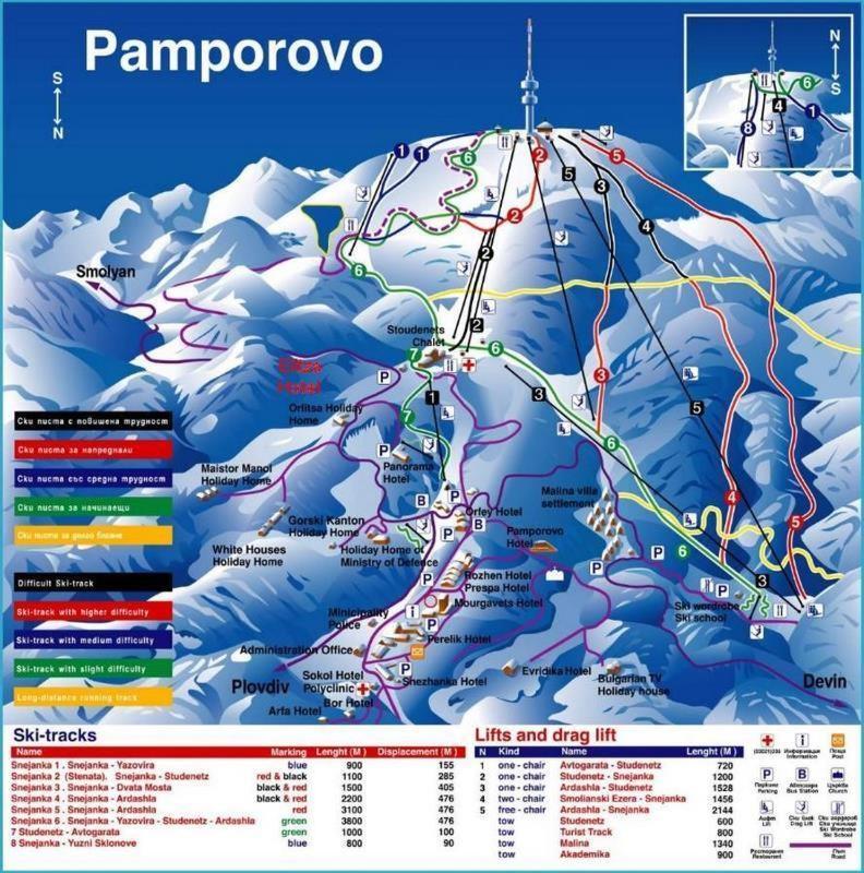 Elitza Villa Pamporovo Esterno foto